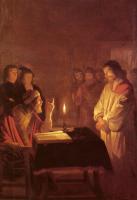 Gerrit van Honthorst - Christ Before the High Priest